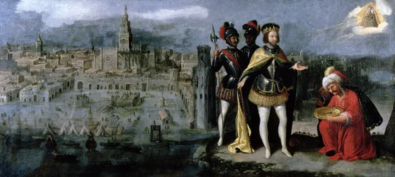 Eroberung von Sevilla durch Ferdinand III. (ca. 1201-52), ca. 1625-35